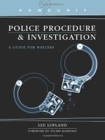Police Procedure and Investigation