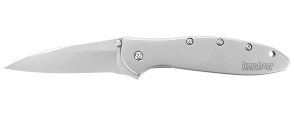 The Kershaw Leek is one of my favorite assisted opening knives in the real world. It has all of the advantages of a switchblade with none (or few) of the legal restrictions. Plus, it's classy enough that you won't look like you're about to hold up a gas station when you go to use it. (Kershaw photo)