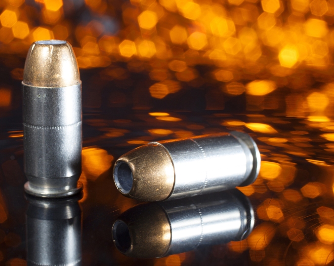 Hollow-point bullets aren't designed to pass through targets because they break apart upon impact. These hollow points have a copper jacket, which means they penetrate a little farther into a target before breaking apart. (Shutterstock photo)