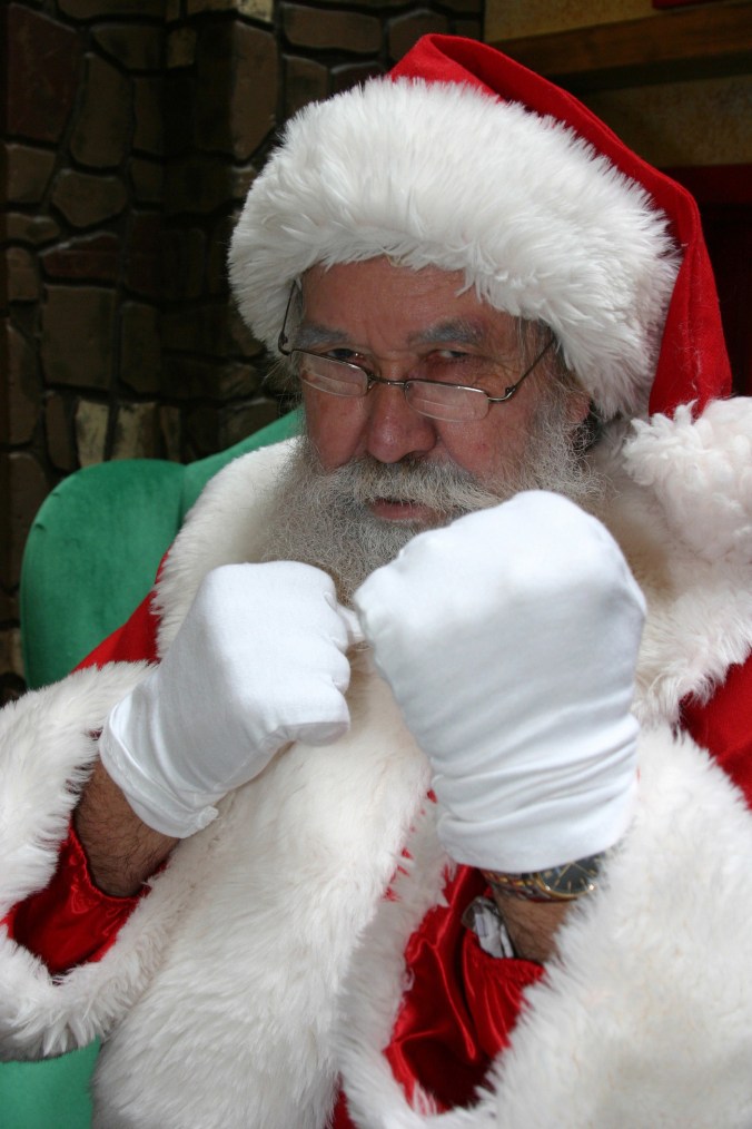 This is what happens when you don't tip your mall Santa. (Photo by Thomas Ricks via sxc.hu)